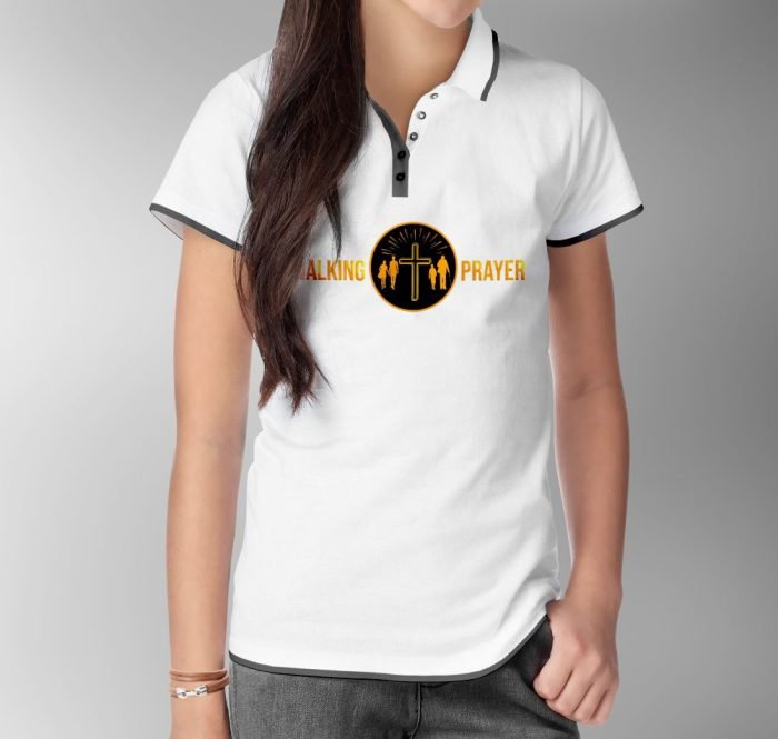 White Golf Shirt